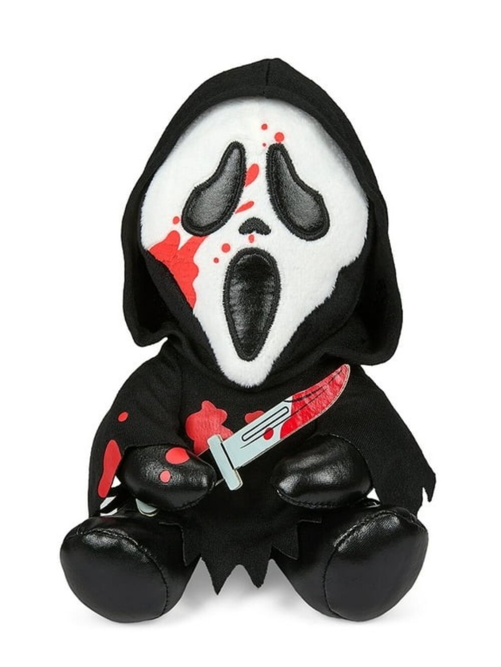 KIDROBOT Phunny 8" 'Scream' Bloody Ghost-Face Plushie